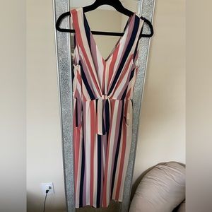 NEVER WORN: Striped jumpsuit